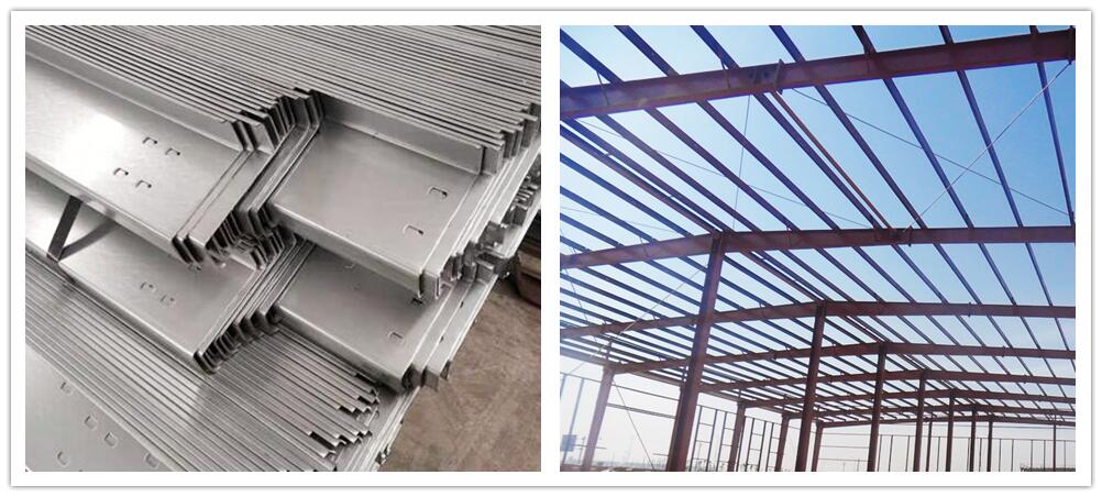 High strength galvanized Z-section steel